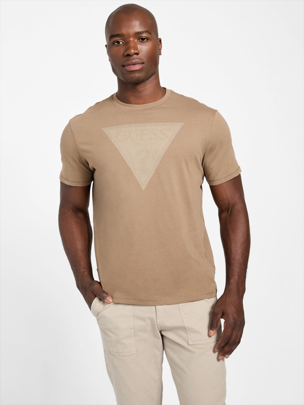 Eco Signature Crewneck Tee - Guess