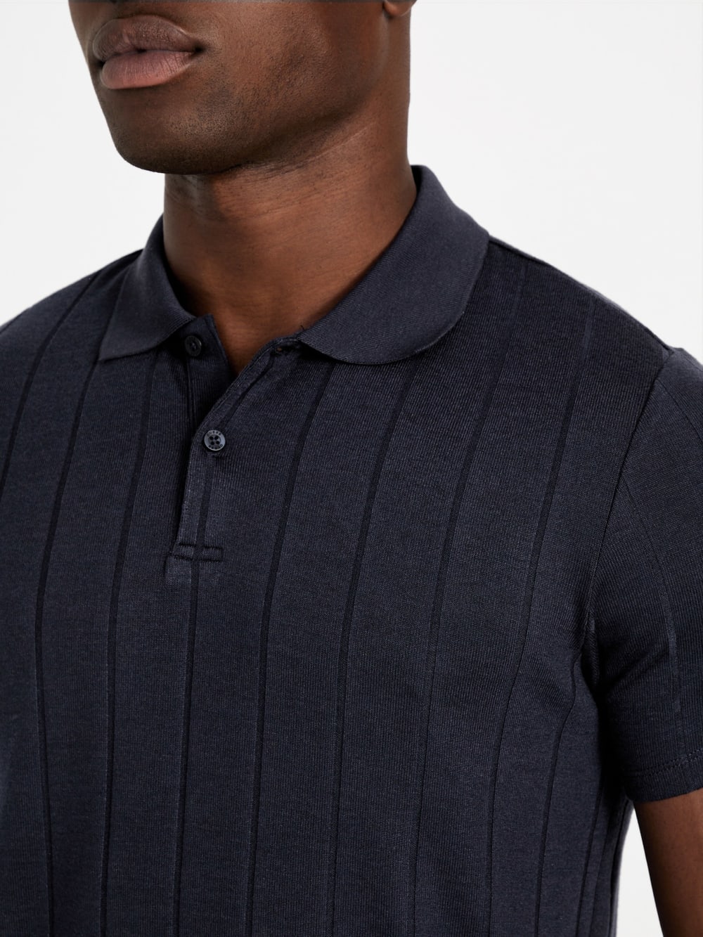 Eco Axel Ribbed Polo - Guess