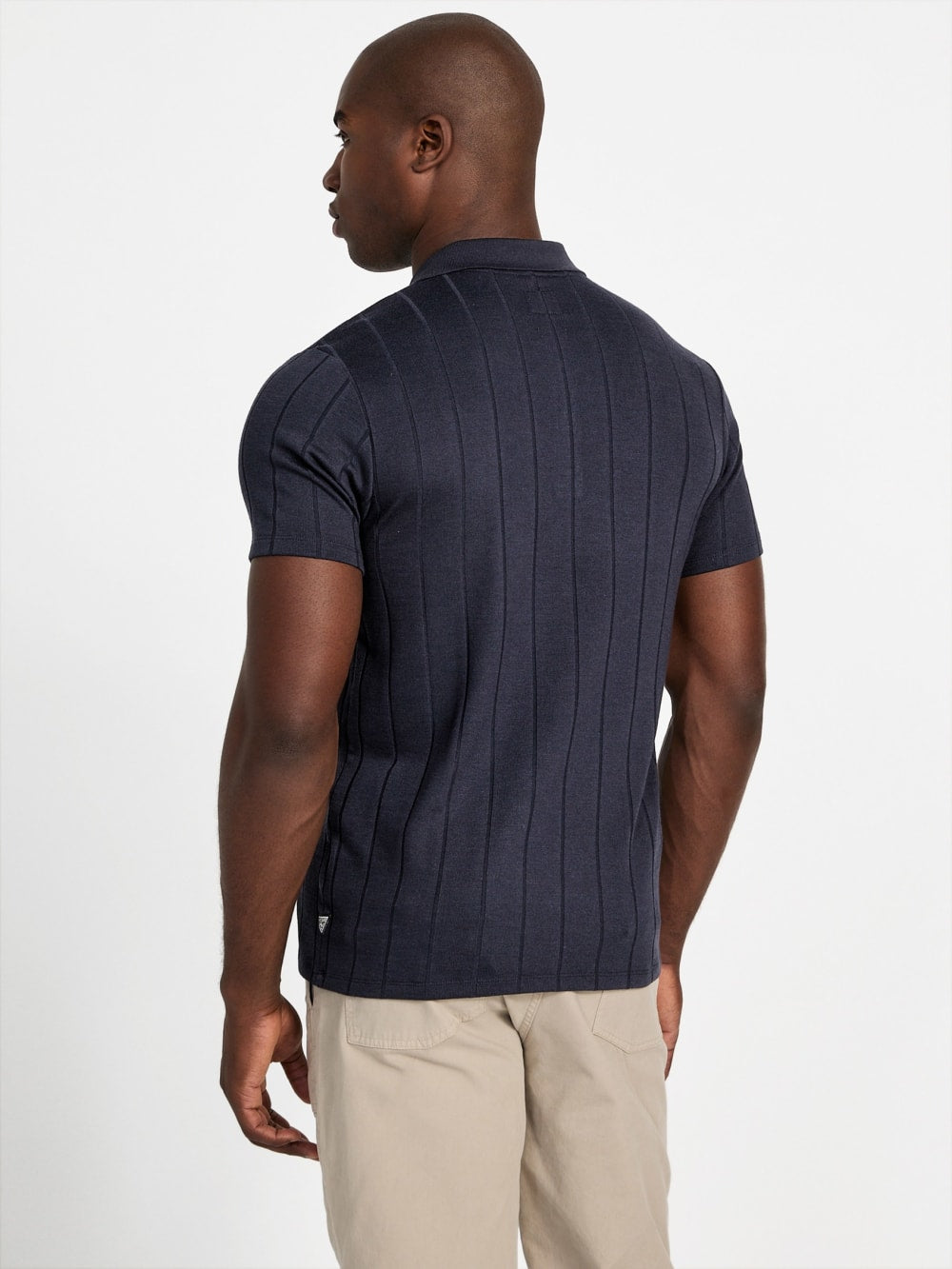 Eco Axel Ribbed Polo - Guess