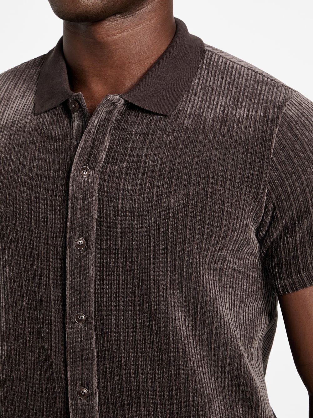 Olsen Soft Ribbed Shirt - Guess