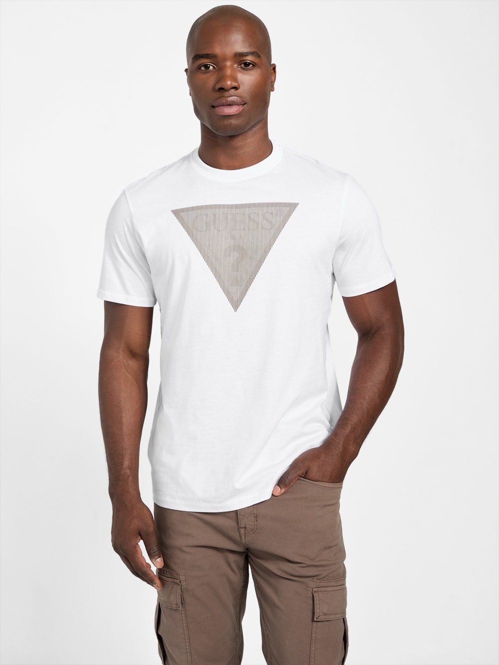 Eco Signature Crewneck Tee - Guess