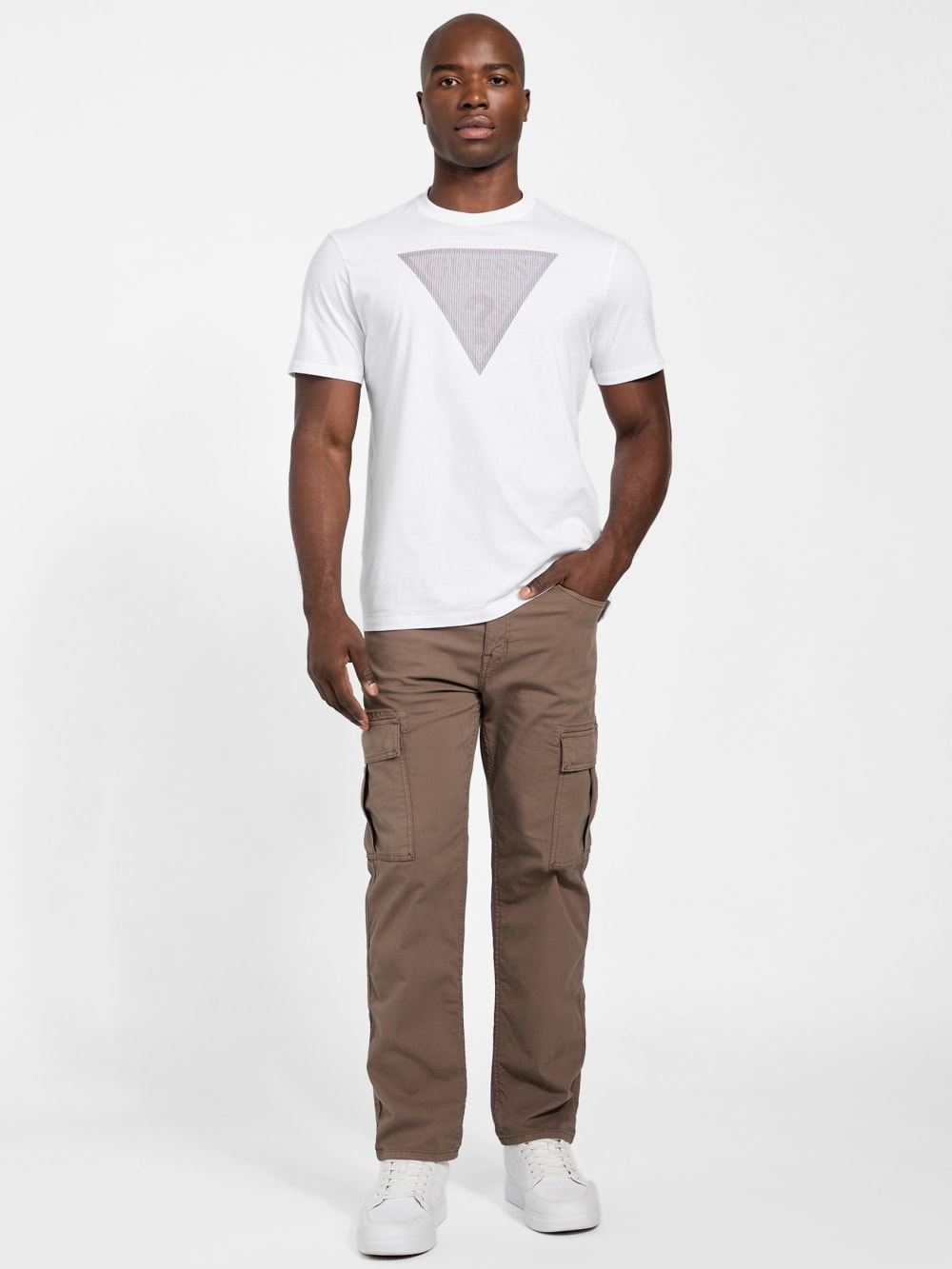Eco Signature Crewneck Tee - Guess