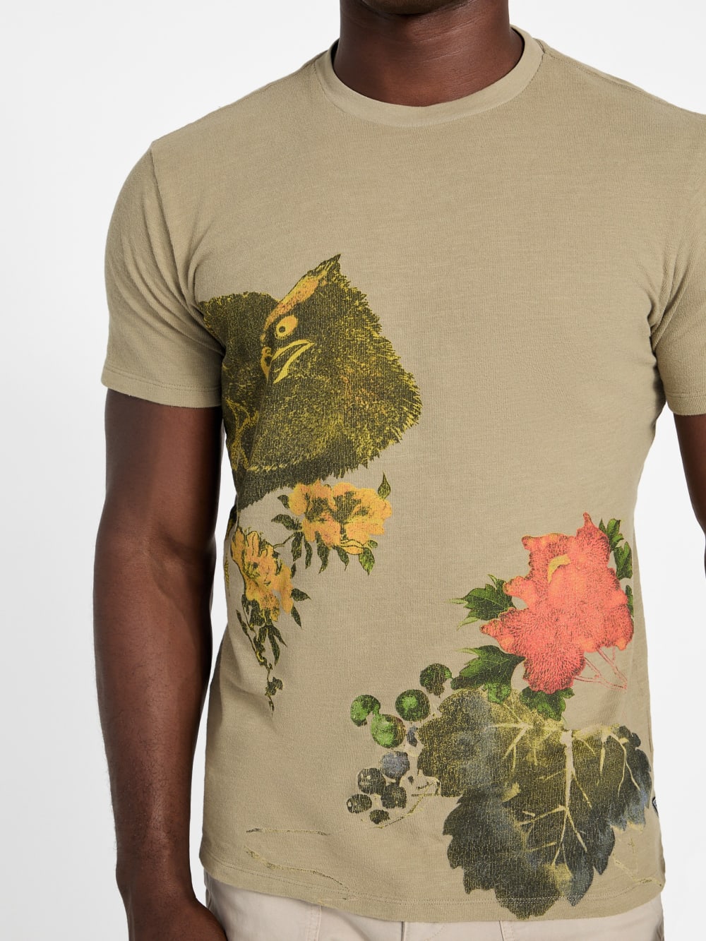 Eco Crafted Flower Tee - Guess
