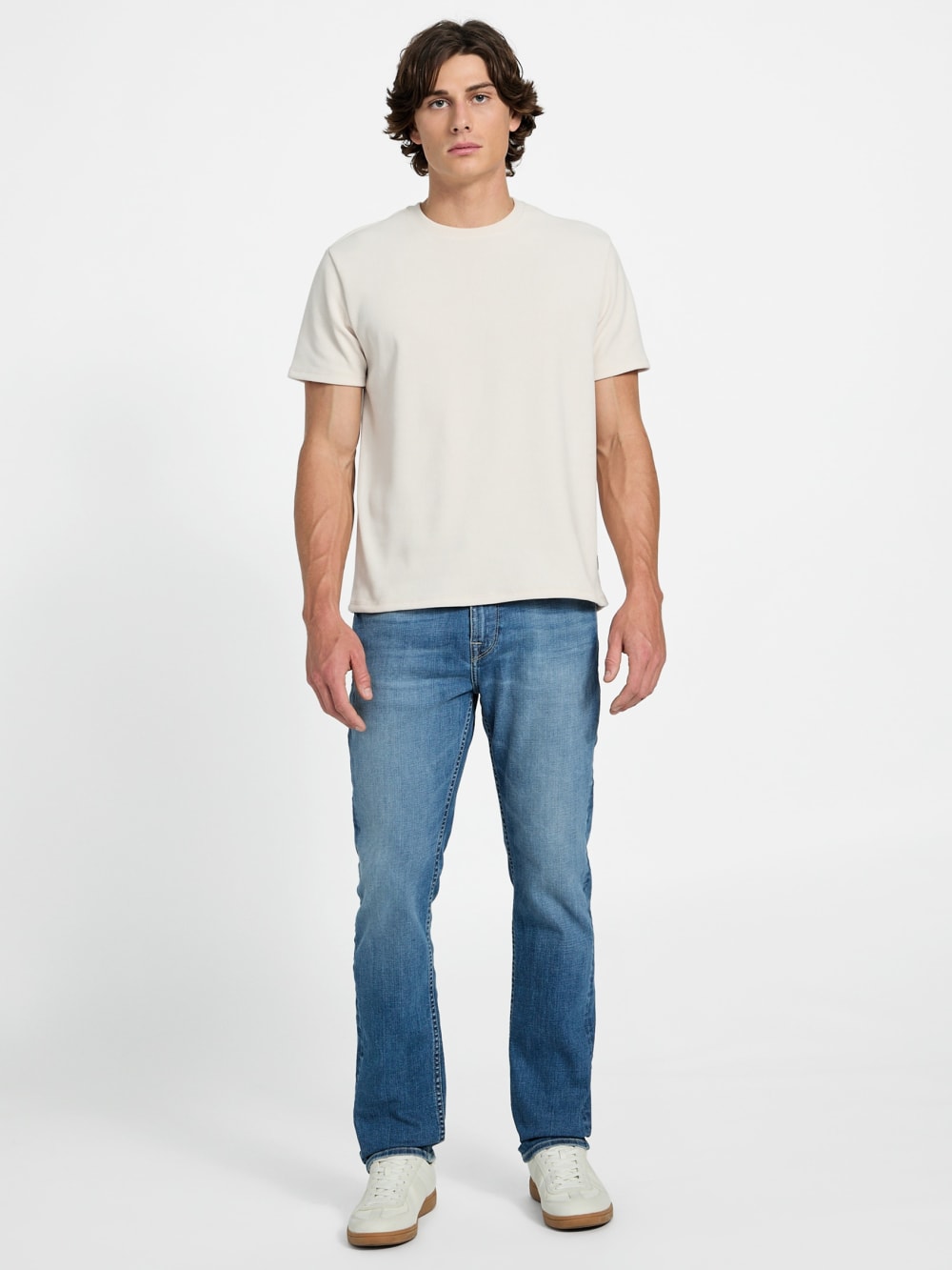 Eco Hawkins Triangle Label Tee - Guess