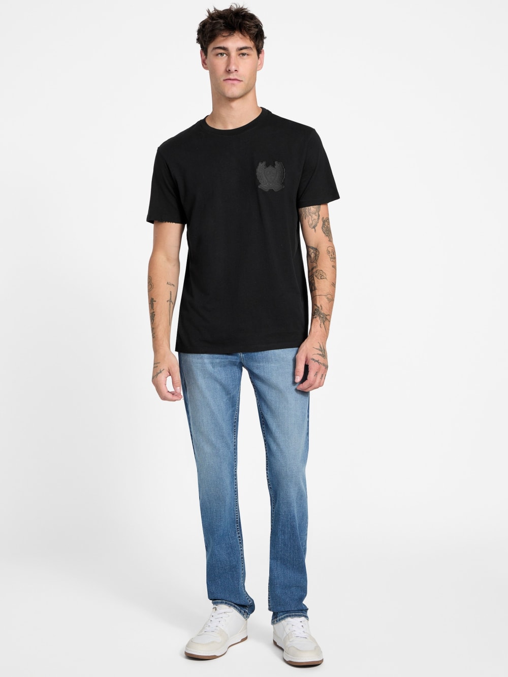 Eco Lion Crest Tee - Guess