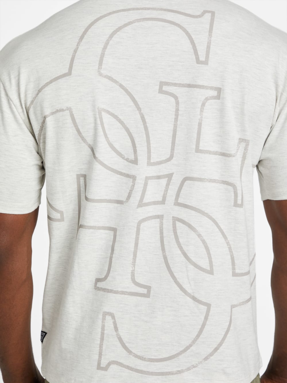 Eco Basic Distressed Quattro G Tee - Guess