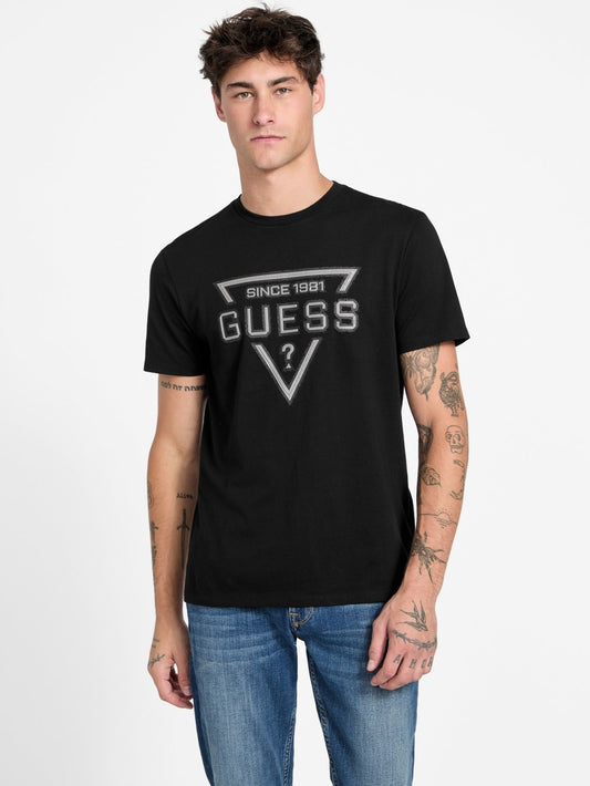 Eco Painted Triangle Tee - Guess