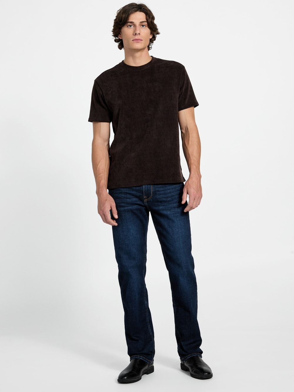 Eco Hawkins Triangle Label Tee - Guess
