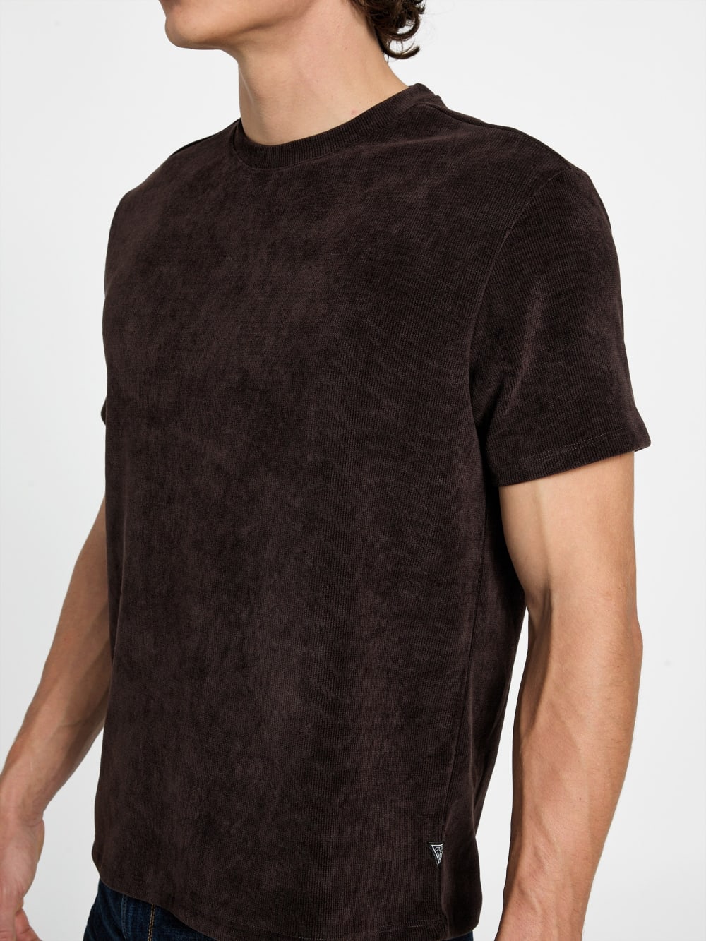 Eco Hawkins Triangle Label Tee - Guess