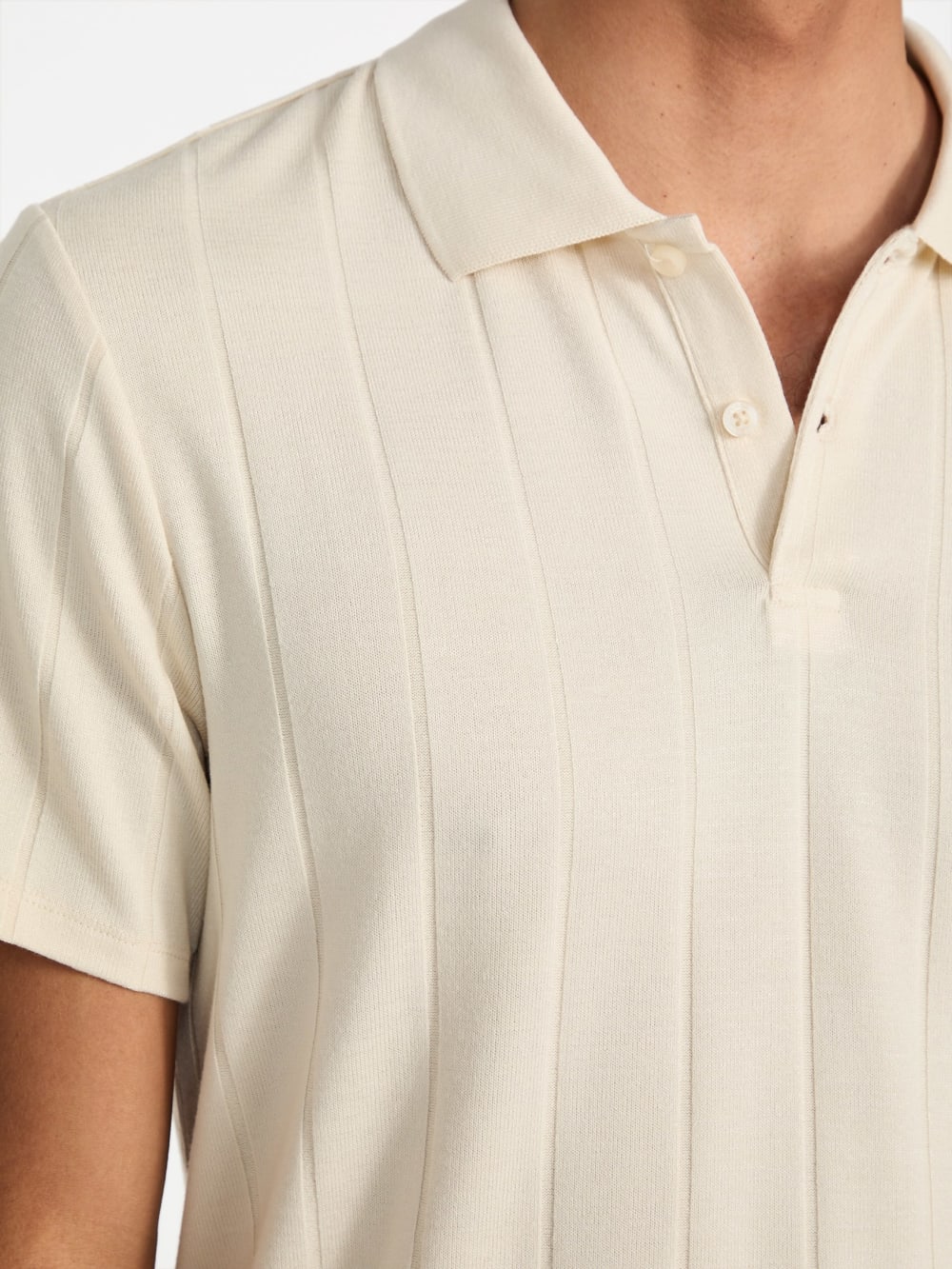 Eco Axel Ribbed Polo - Guess