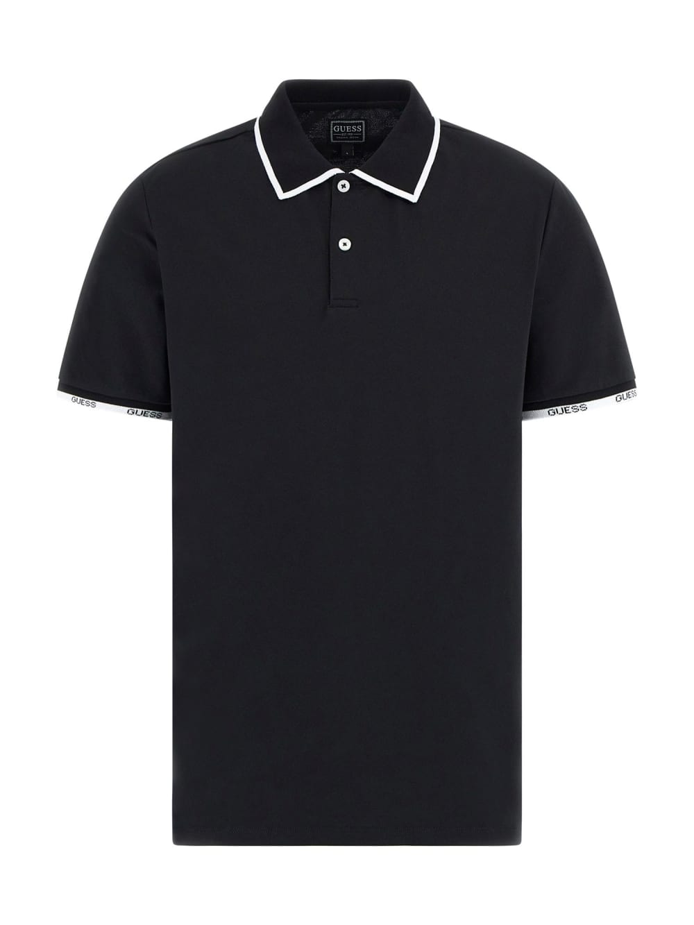 Eco Paul Pique Tipping Polo - Guess