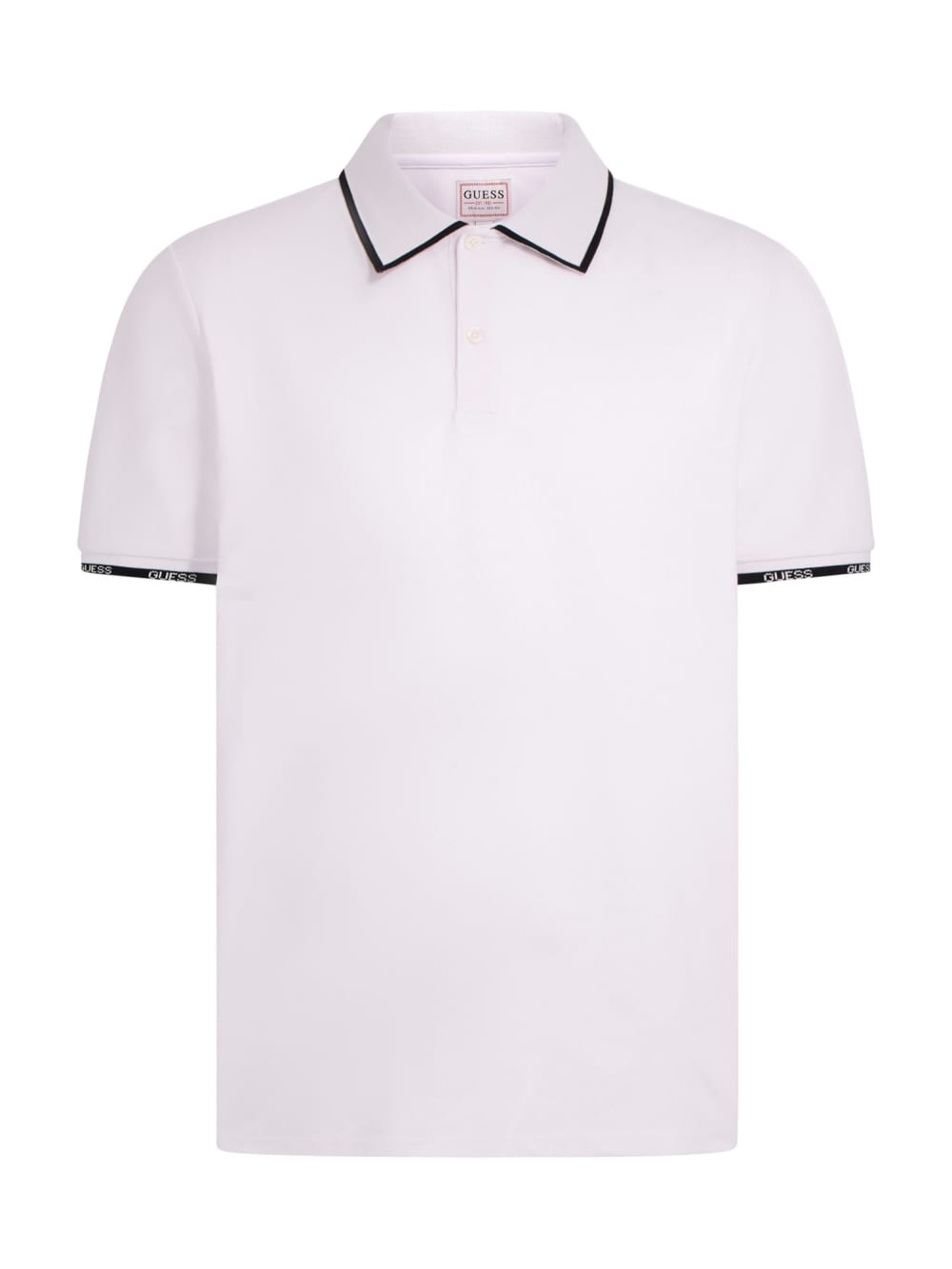 Eco Paul Pique Tipping Polo - Guess