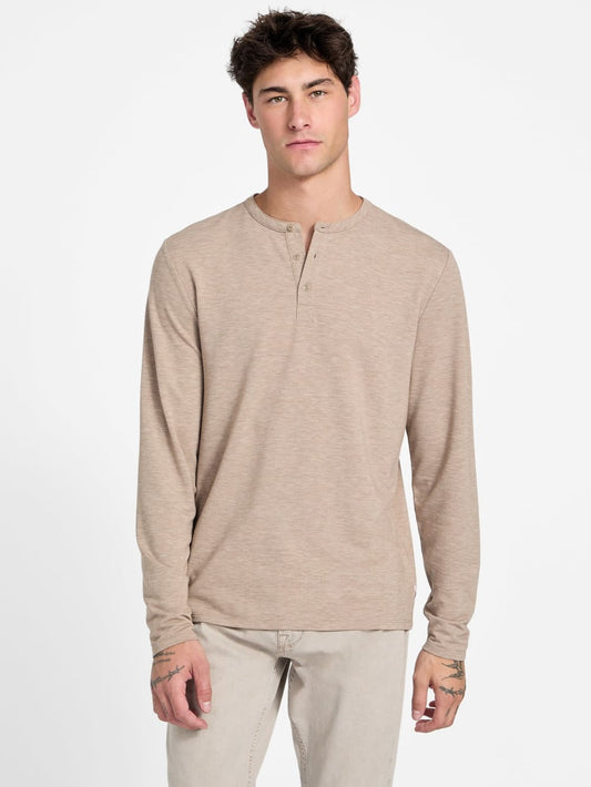 Eco Kai Wool-Blend Henley - Guess