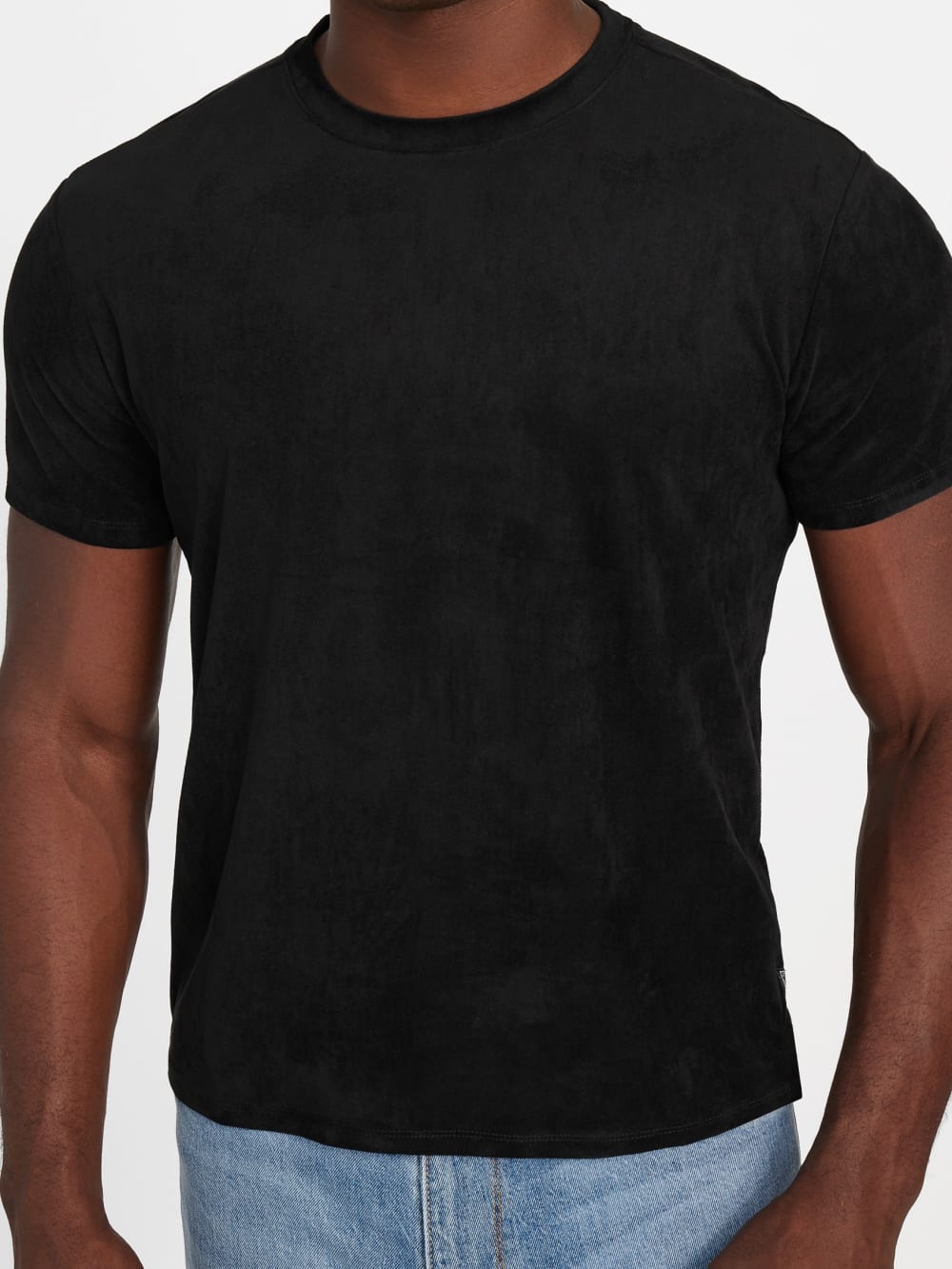 Garrett Faux-Suede Tee - Guess
