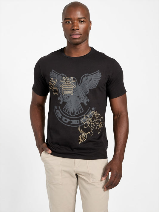 Eco Knit Crewneck Heritage Tee - Guess