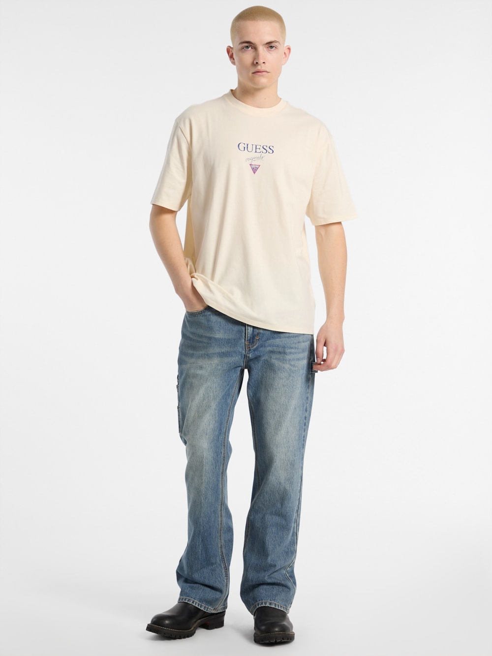 GUESS Originals Eco Baker Logo Tee - Guess