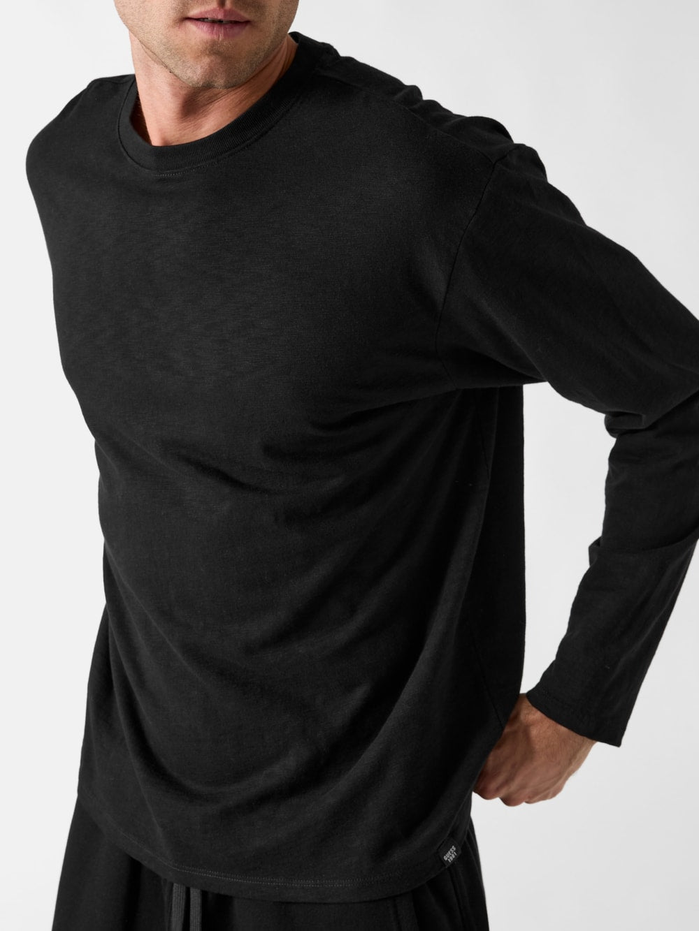 1981 Label Long-Sleeve Crewneck - Guess