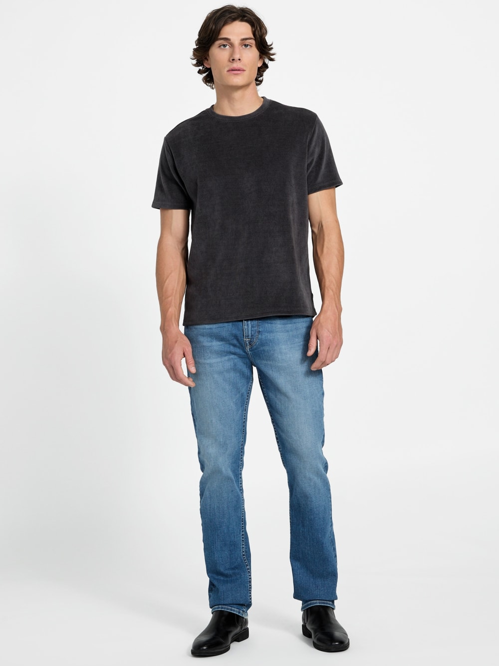Eco Hawkins Triangle Label Tee - Guess