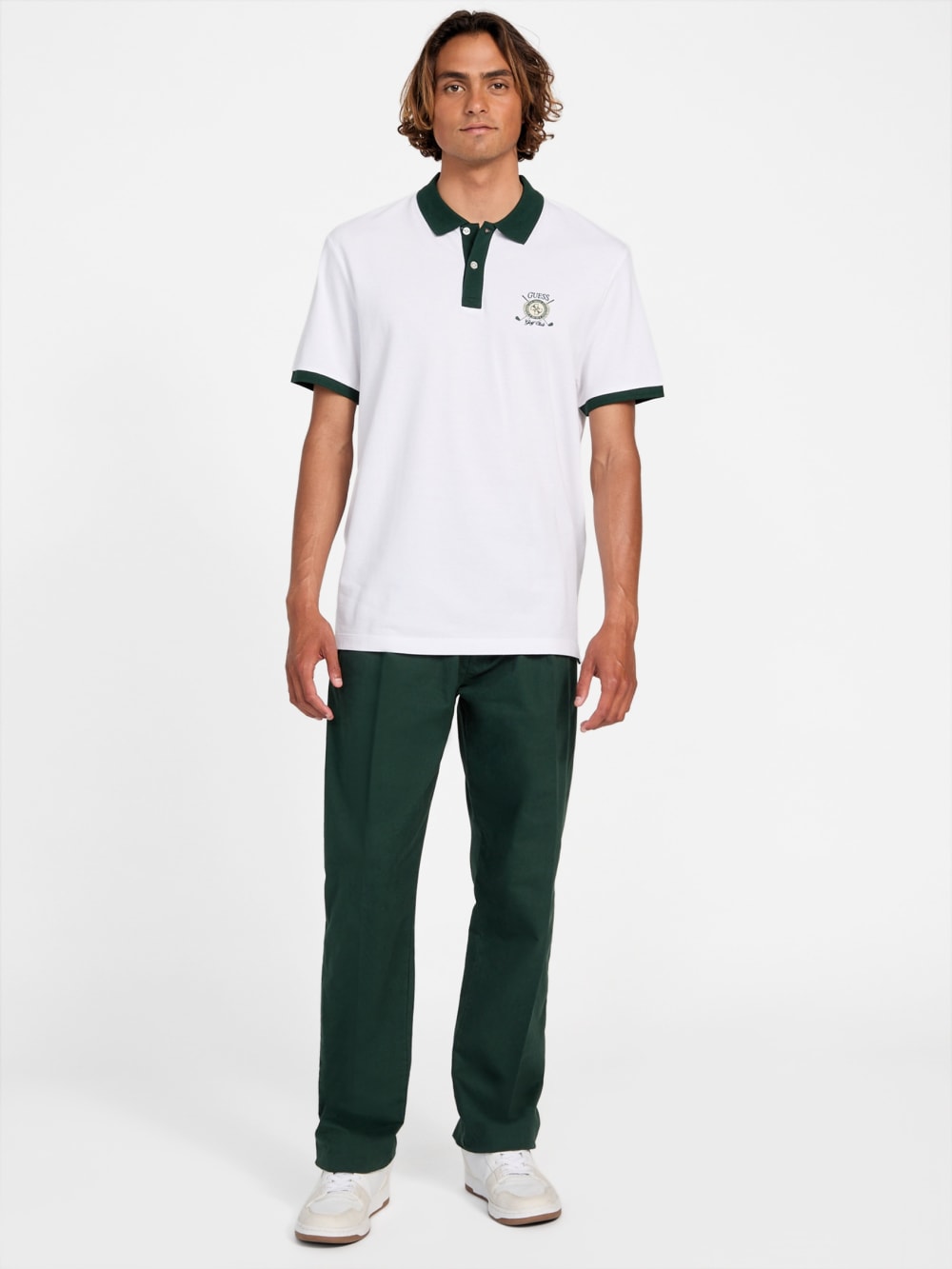 Eco Signature Knit Polo - Guess