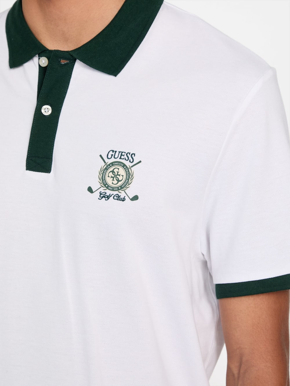 Eco Signature Knit Polo - Guess