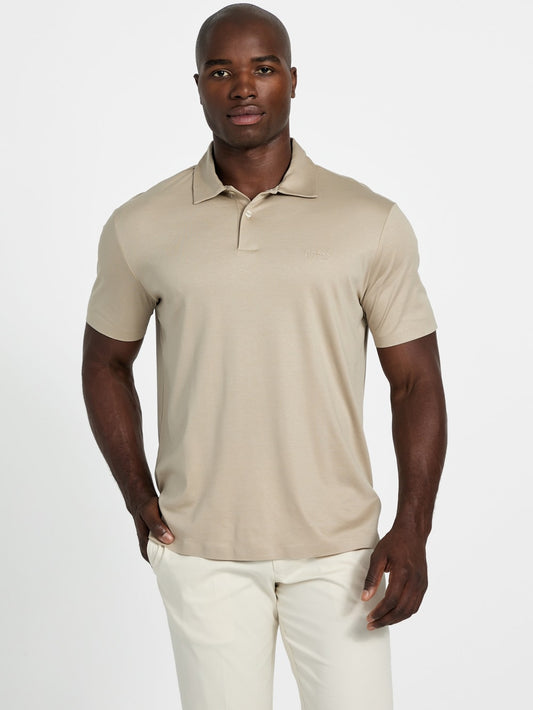 Lyocell blend polo - Guess