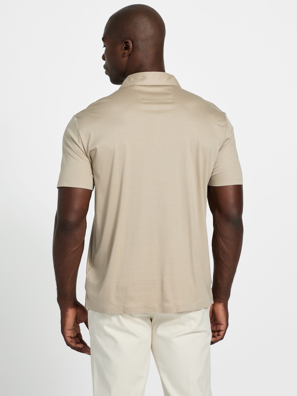 Lyocell blend polo - Guess