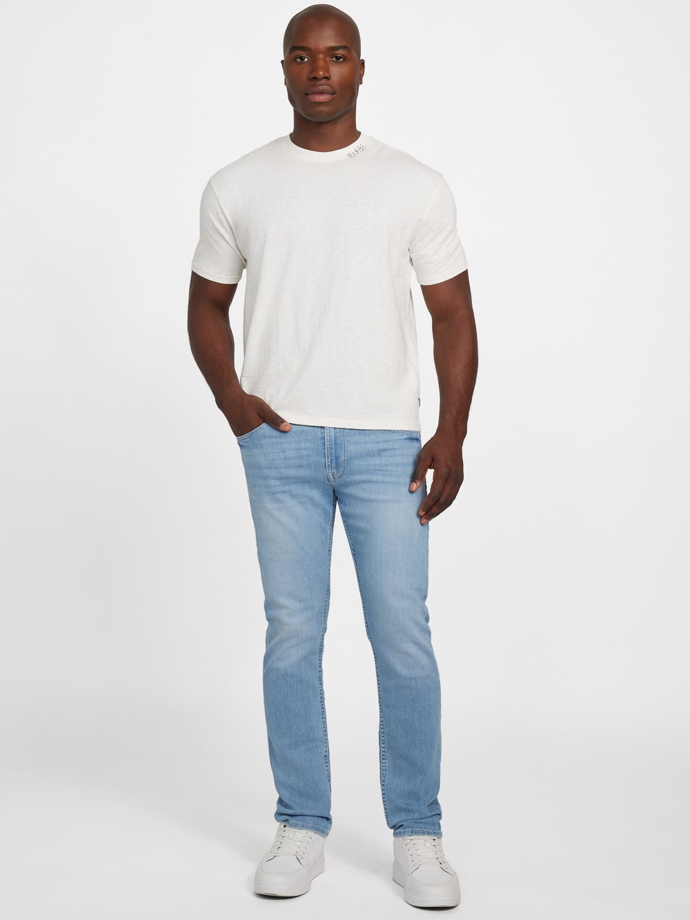 David Floral Applique Tee - Guess