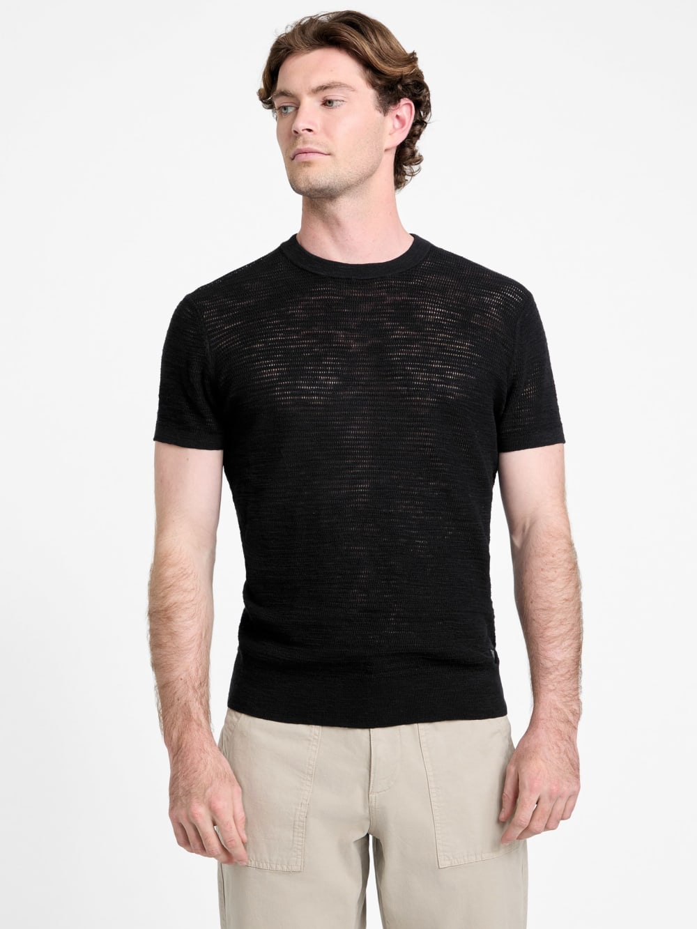Eco Goodwin Stitched Sweater Tee - Guess