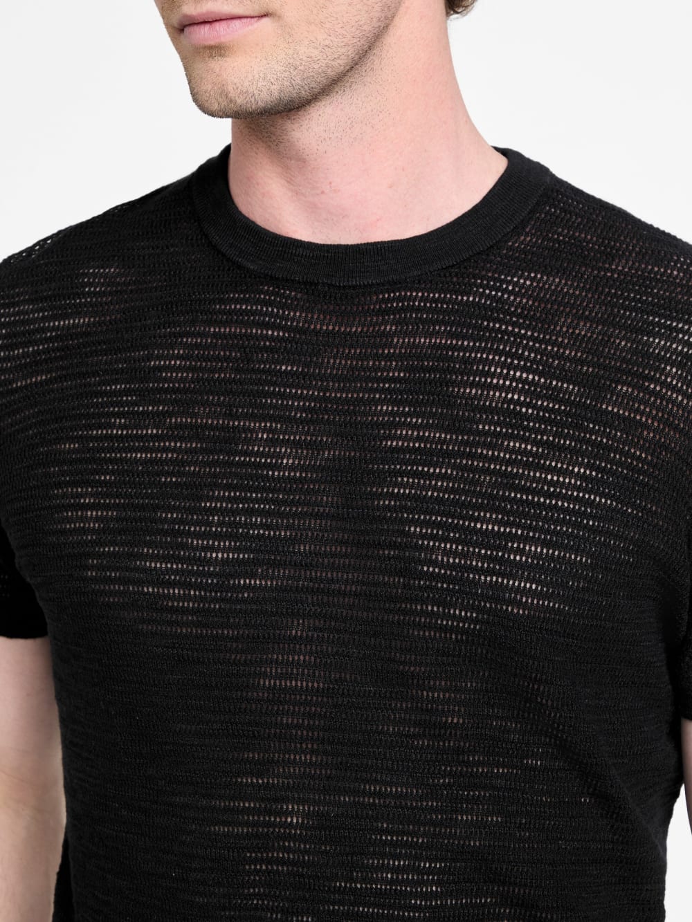 Eco Goodwin Stitched Sweater Tee - Guess