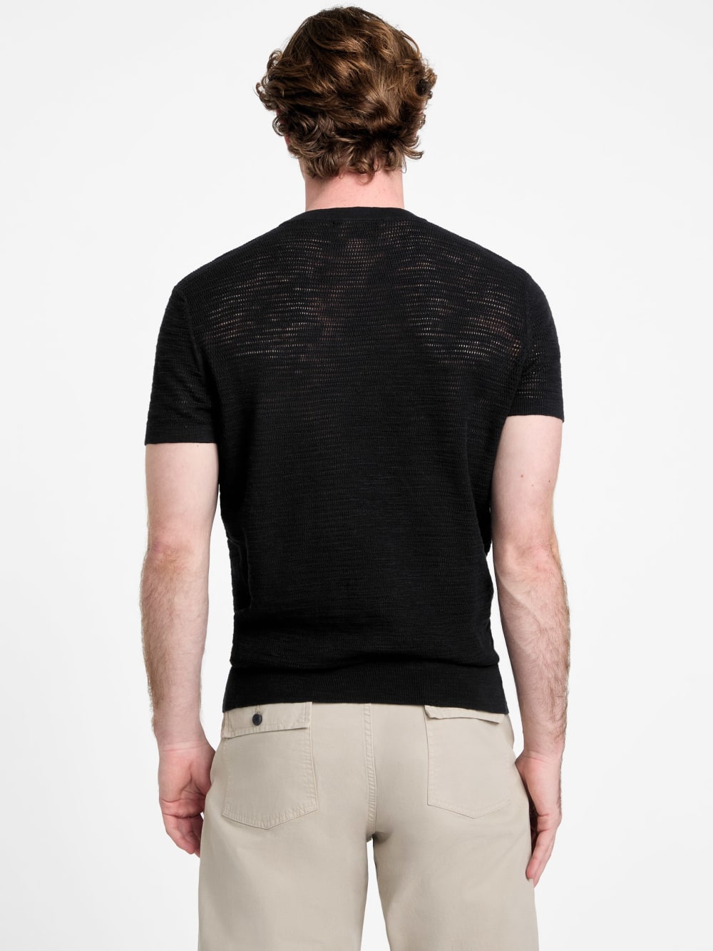 Eco Goodwin Stitched Sweater Tee - Guess