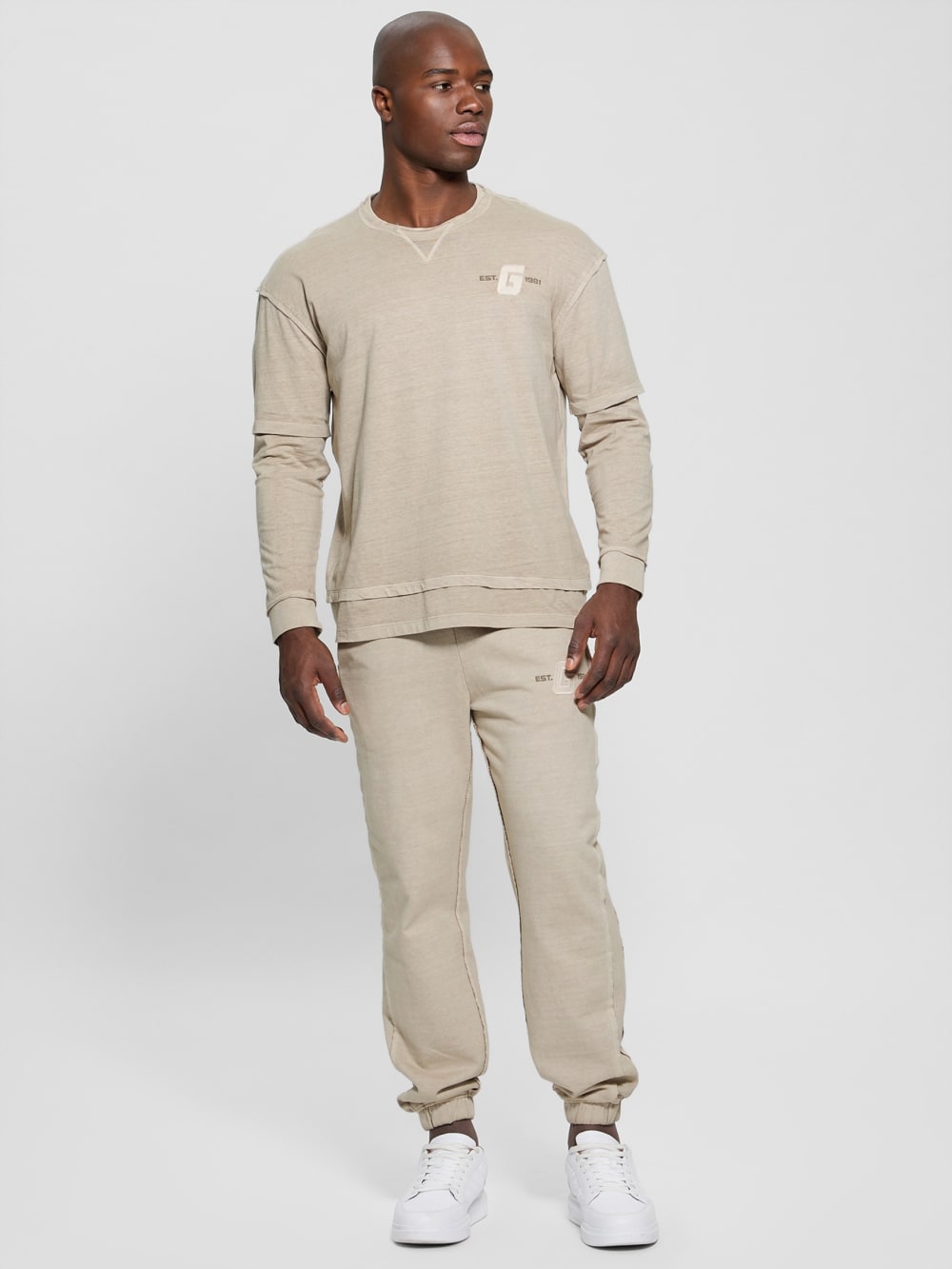 Gondour Layered Patch Tee - Guess