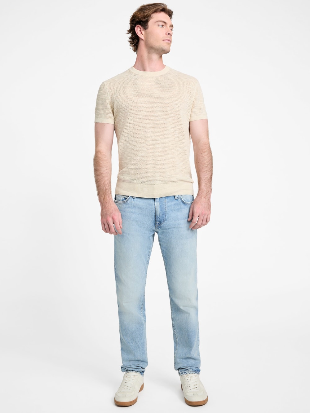 Eco Goodwin Stitched Sweater Tee - Guess