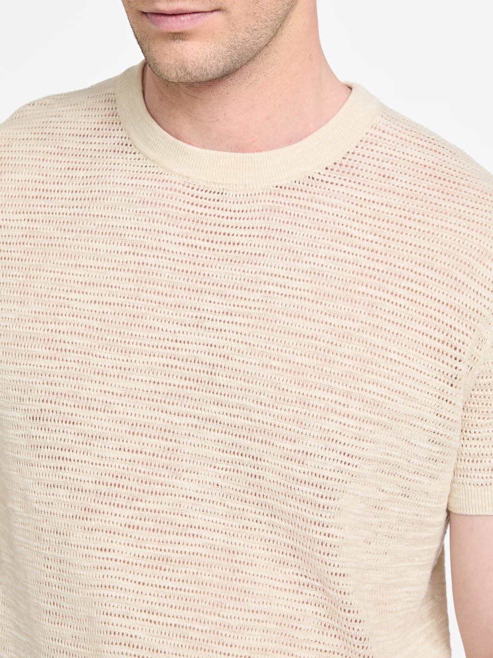 Eco Goodwin Stitched Sweater Tee - Guess