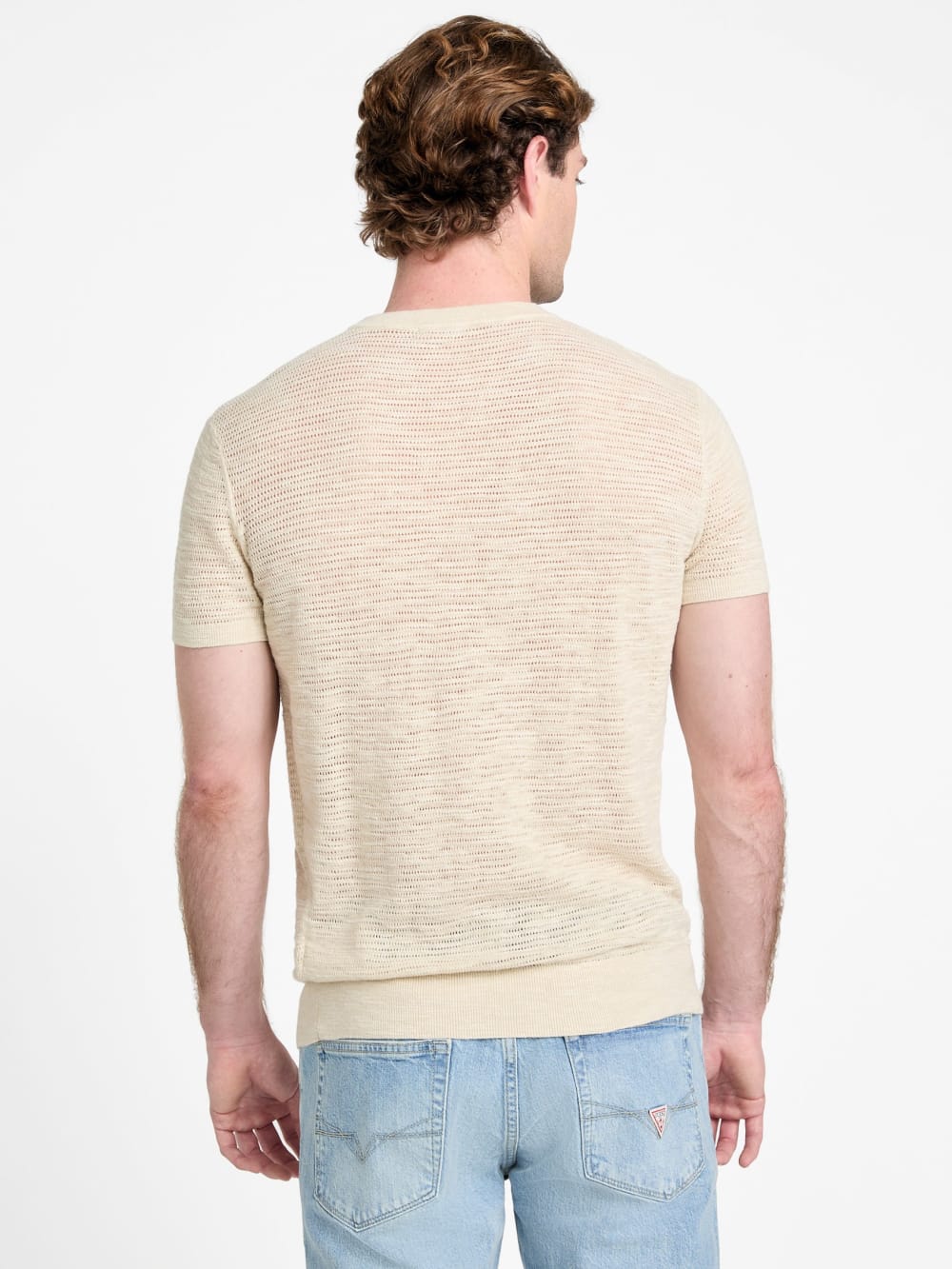 Eco Goodwin Stitched Sweater Tee - Guess