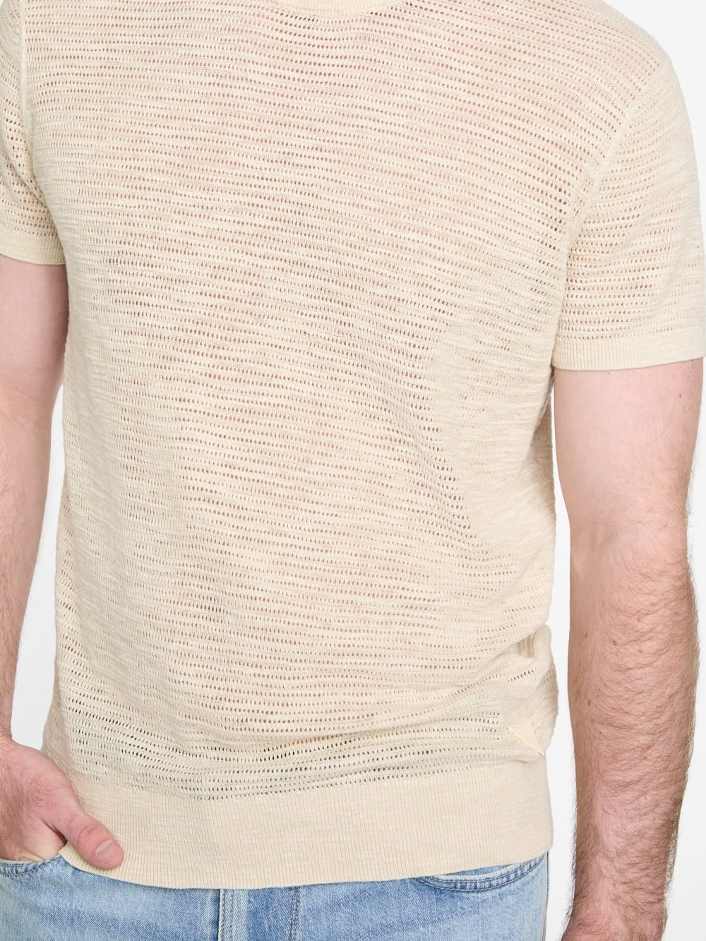 Eco Goodwin Stitched Sweater Tee - Guess
