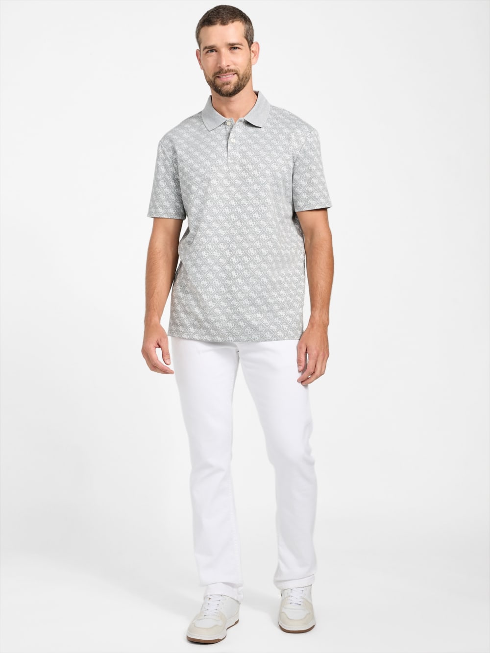 Eco Jacquard Polo - Guess