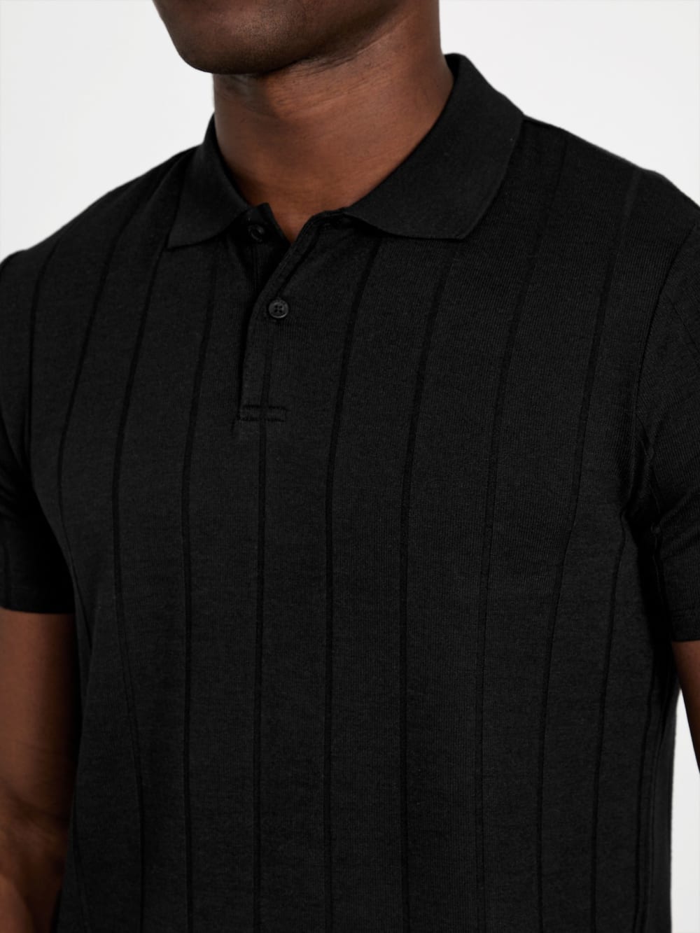 Eco Axel Ribbed Polo - Guess