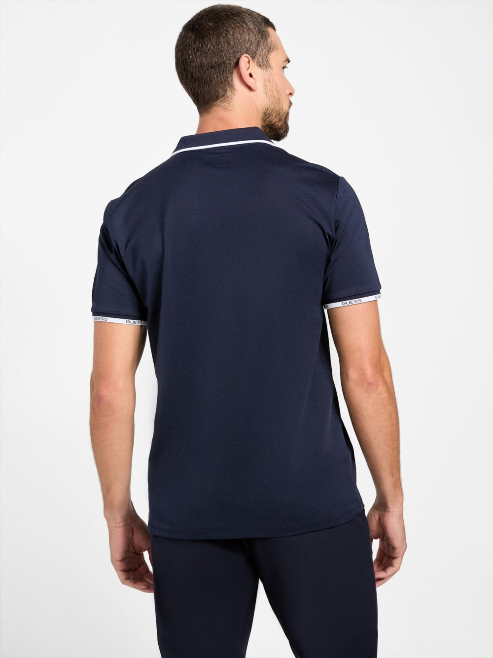 Eco Paul Pique Tipping Polo - Guess