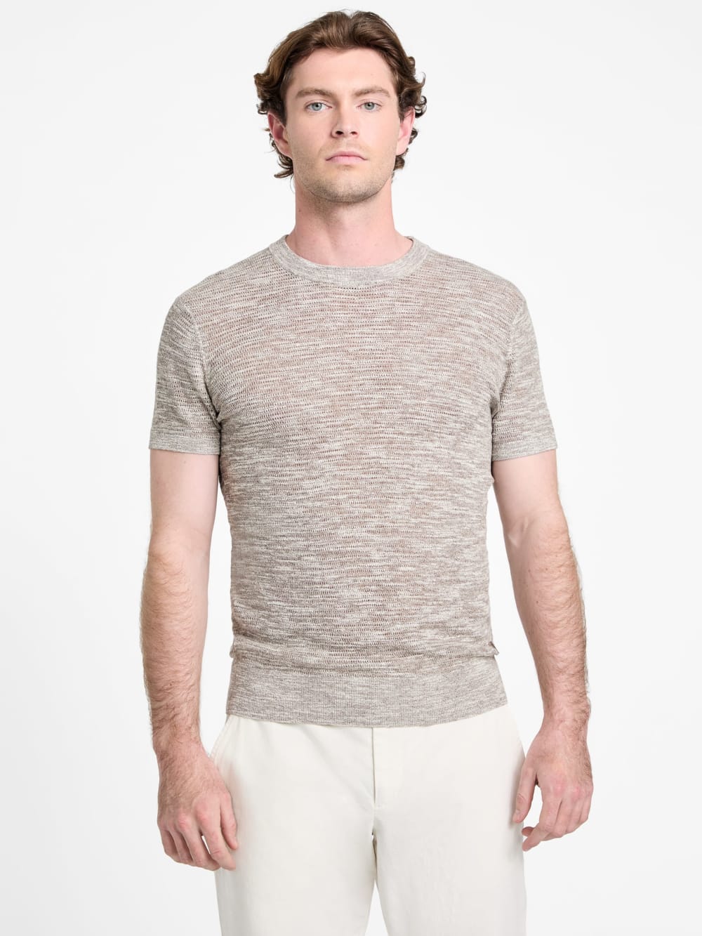 Eco Goodwin Stitched Sweater Tee - Guess