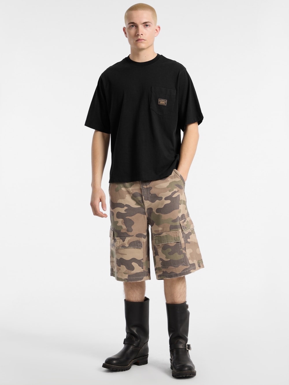 GUESS Originals Eco Boxy Pocket Tee - Guess