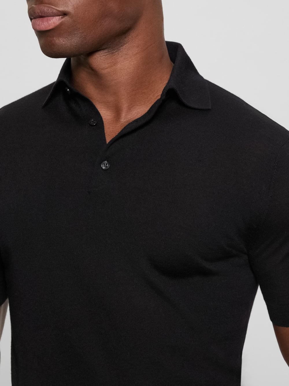 Fred Wool Polo Sweater - Guess