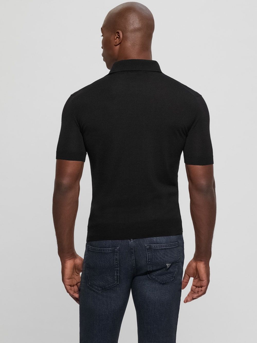 Fred Wool Polo Sweater - Guess