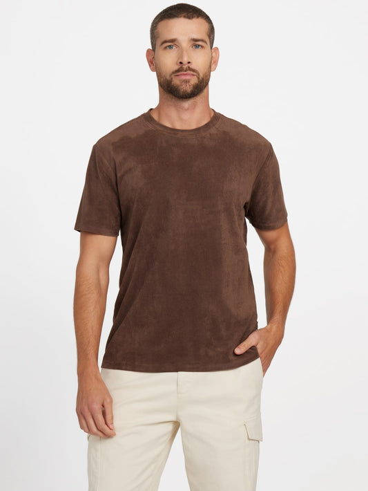 Garrett Faux-Suede Tee - Guess