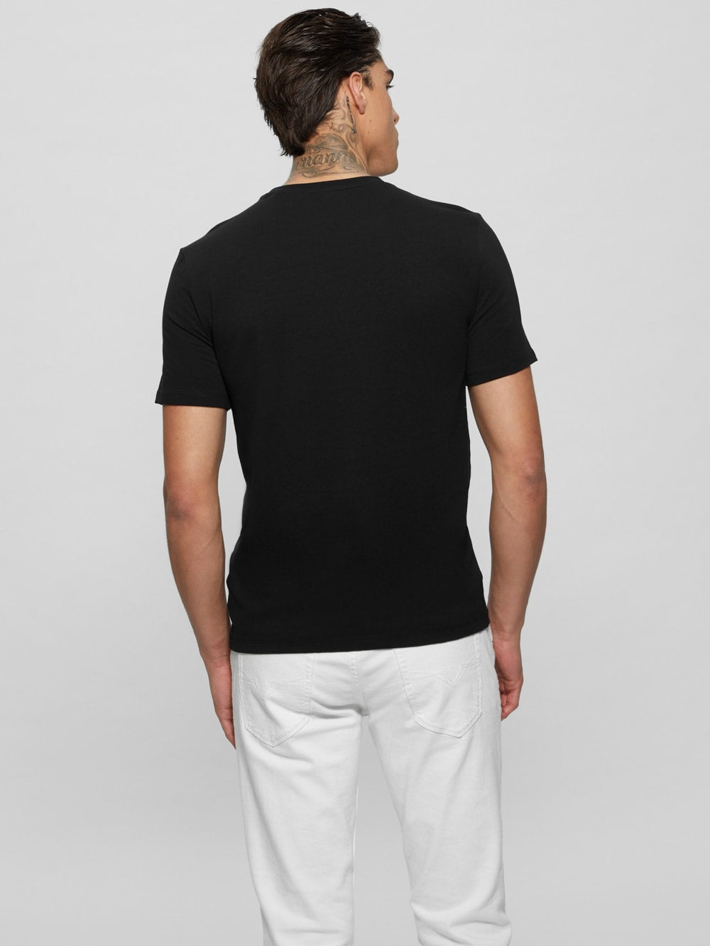 Eco Triangle Crewneck Tee - Guess