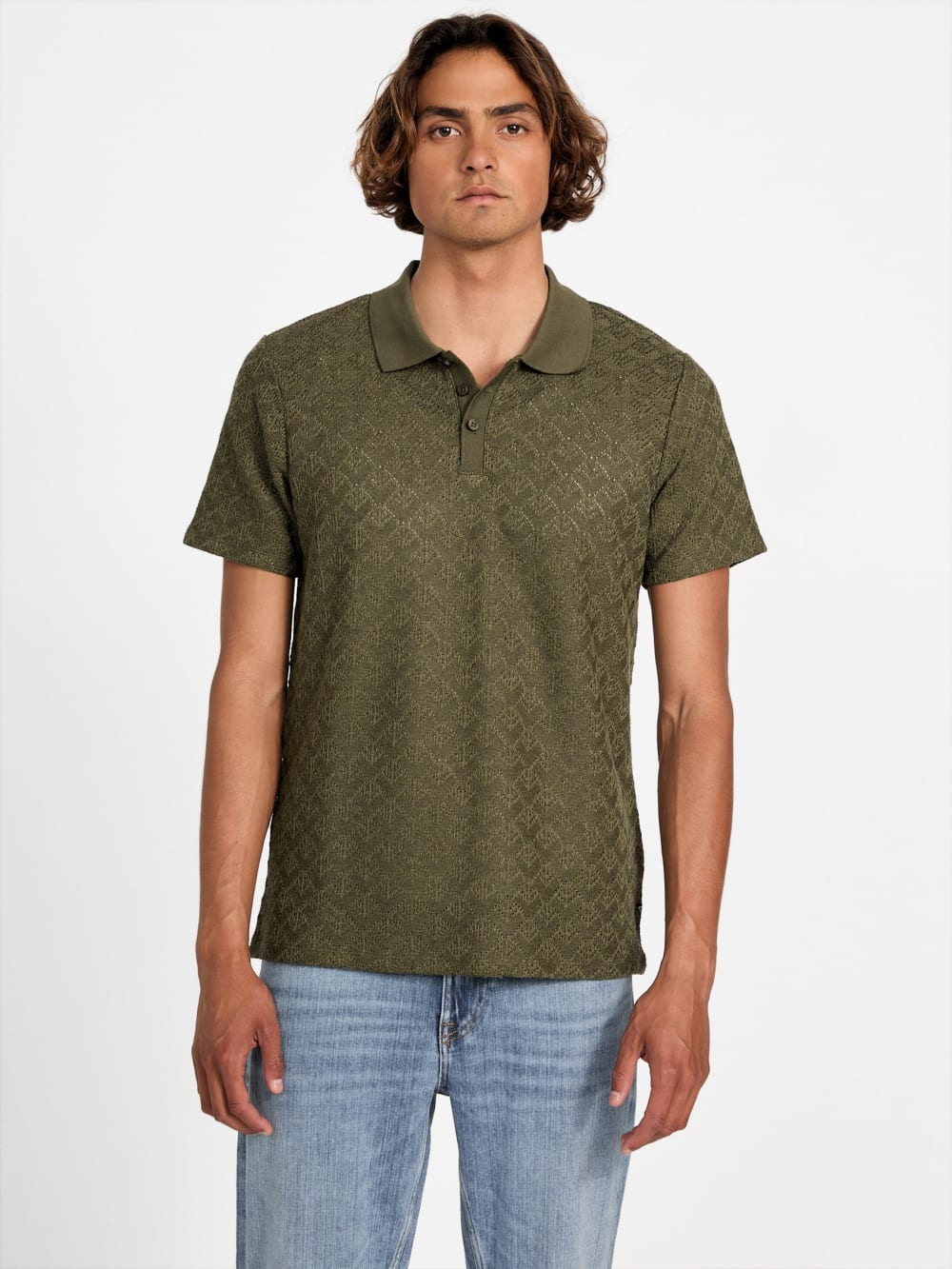 Logan Knit Polo - Guess