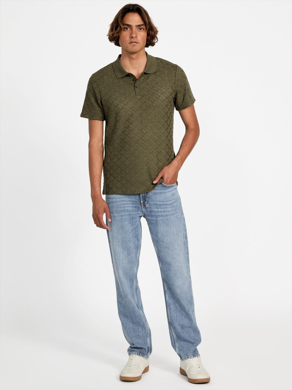 Logan Knit Polo - Guess