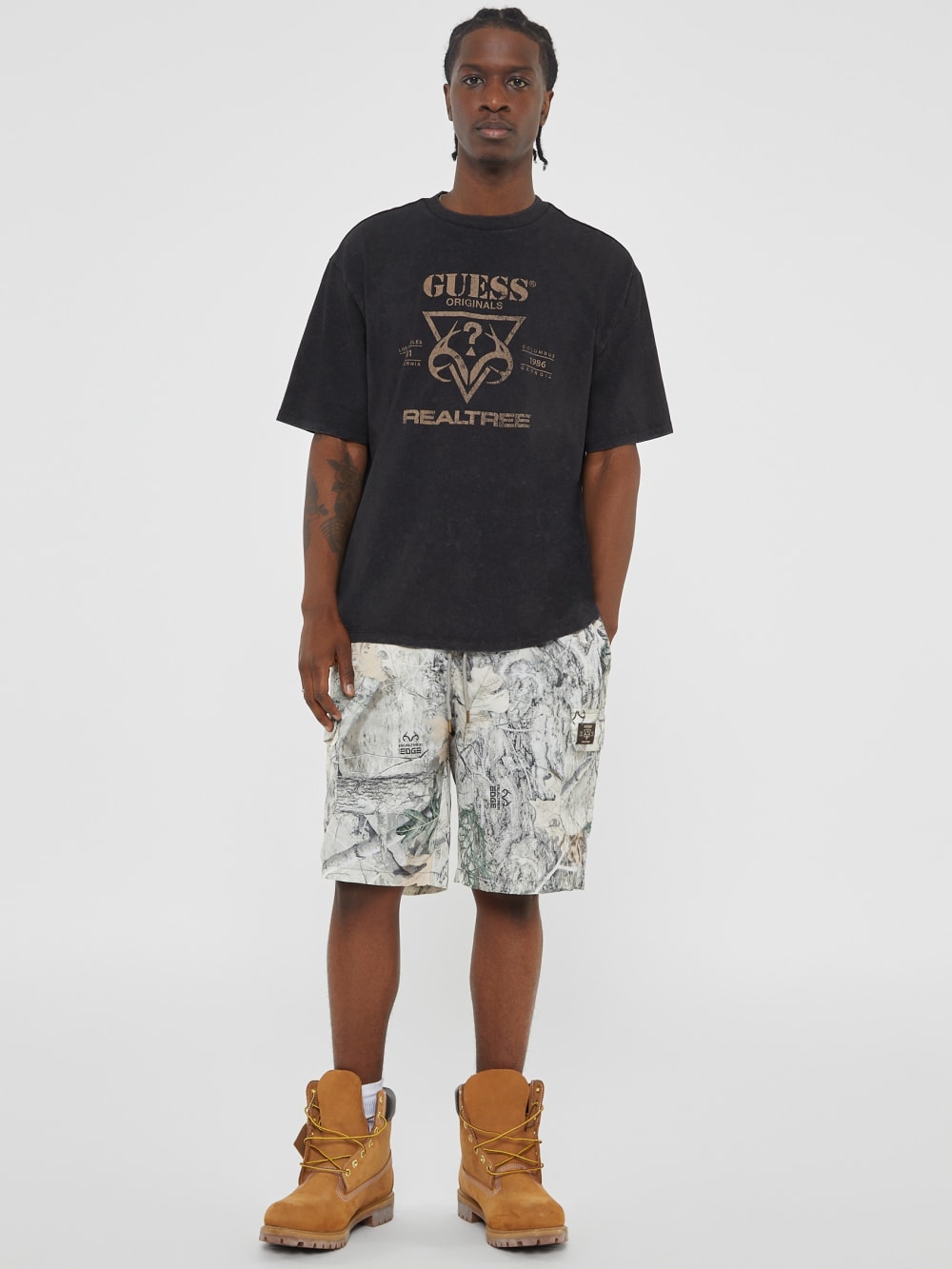GUESS Originals x RealTree Signature Tee - Guess