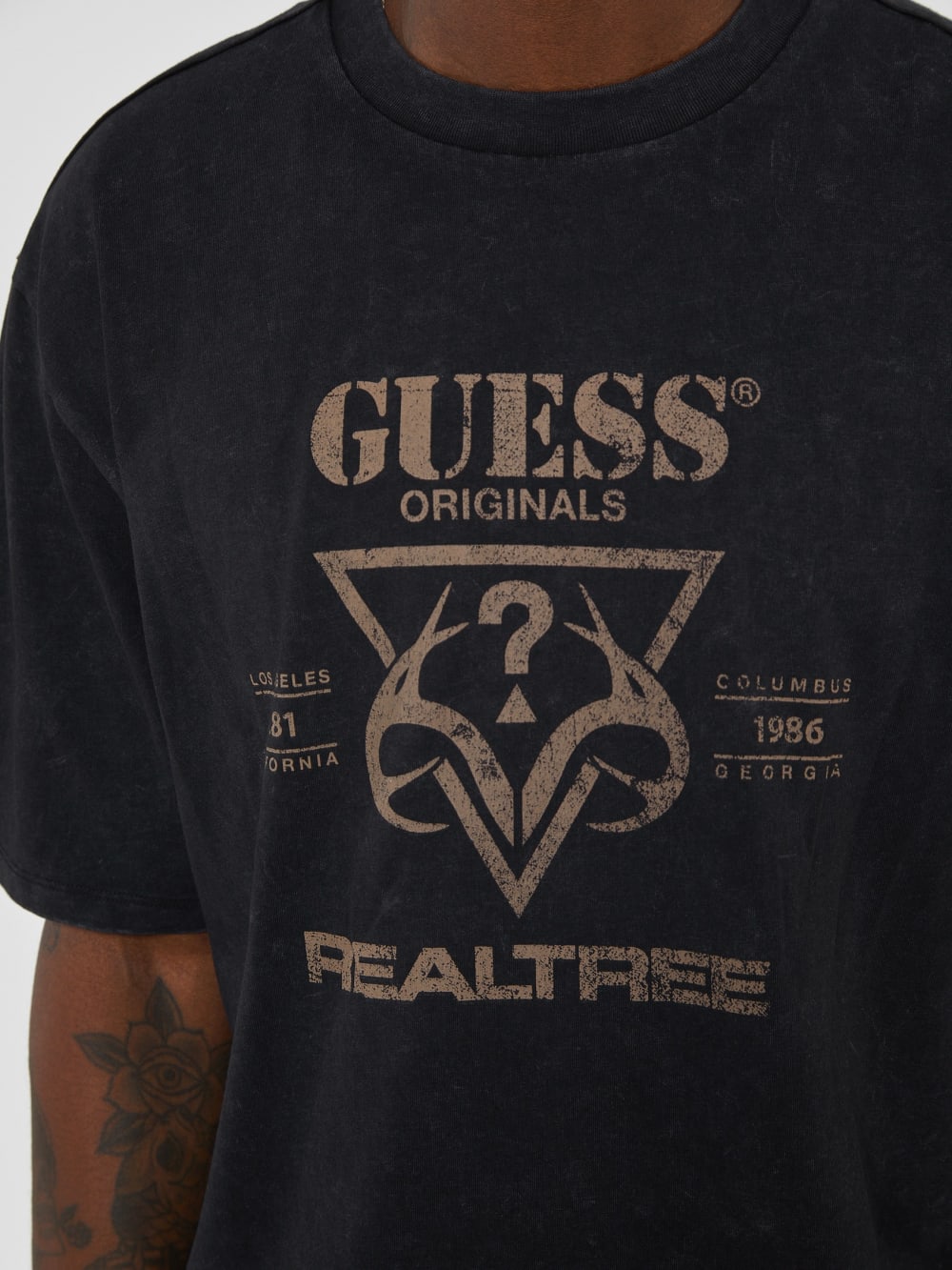 GUESS Originals x RealTree Signature Tee - Guess