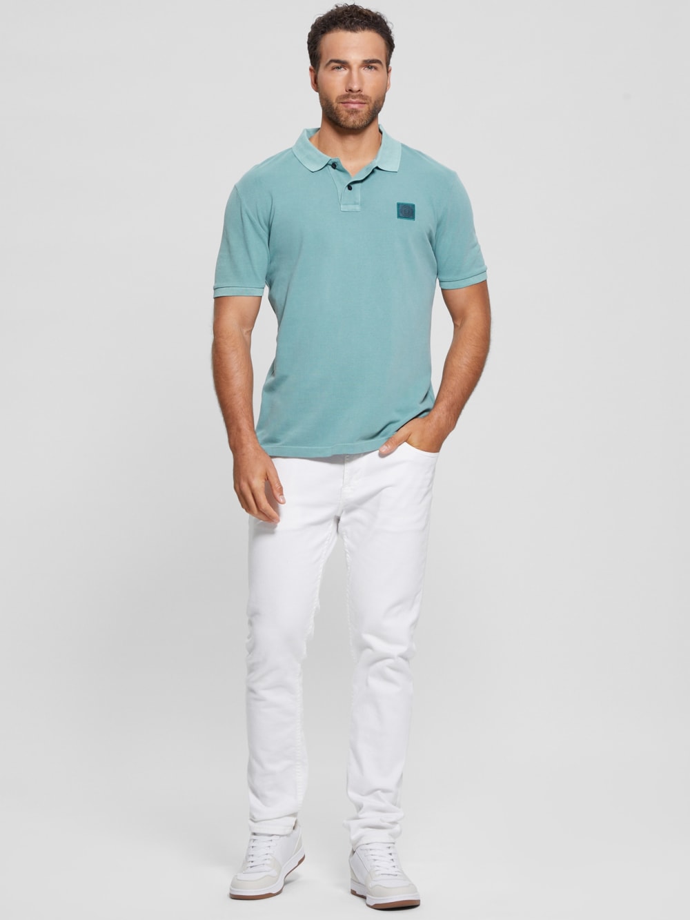 Eco Washed Polo - Guess