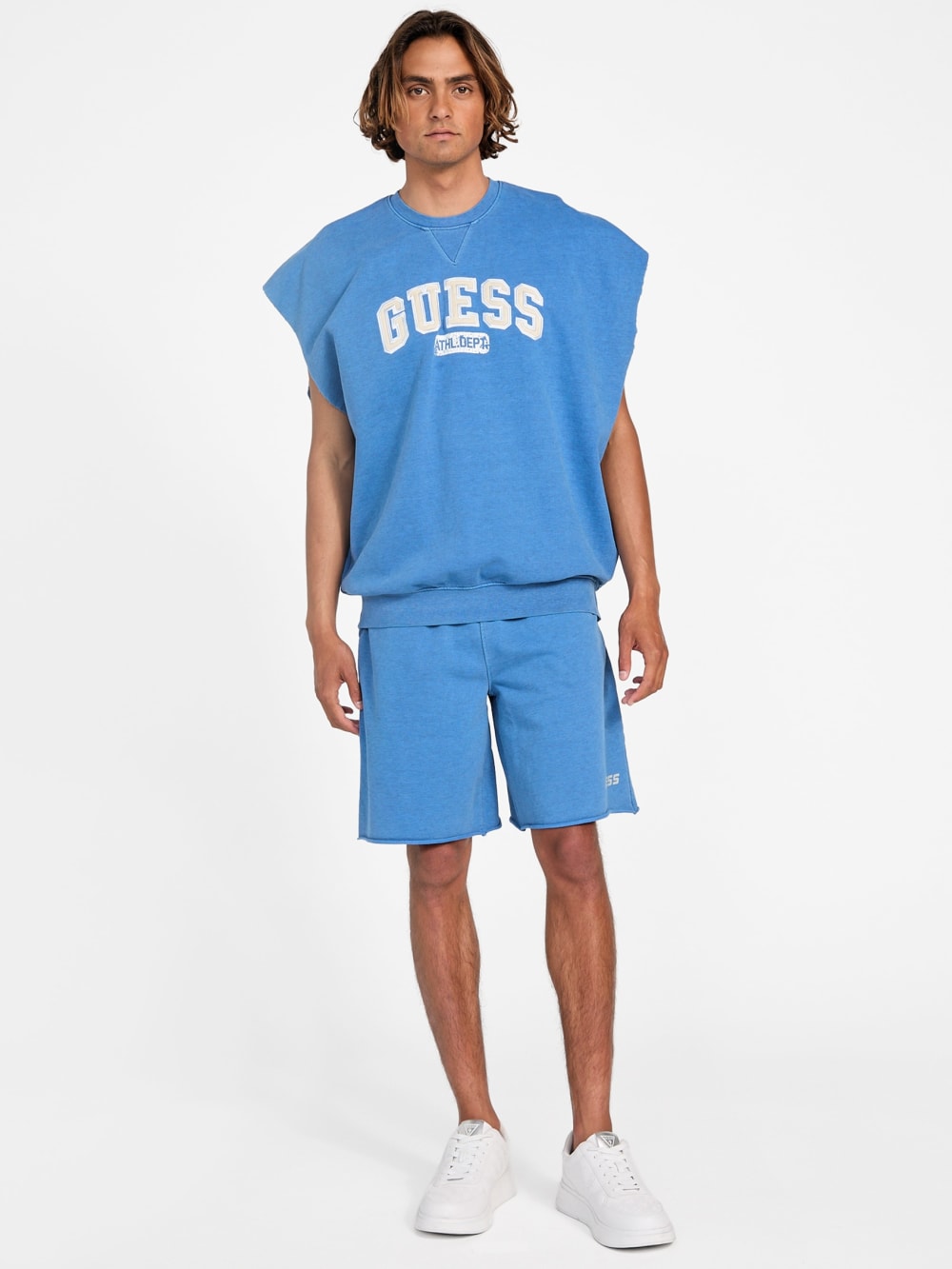 Eco Allium Sleeveless Sweatshirt - Guess